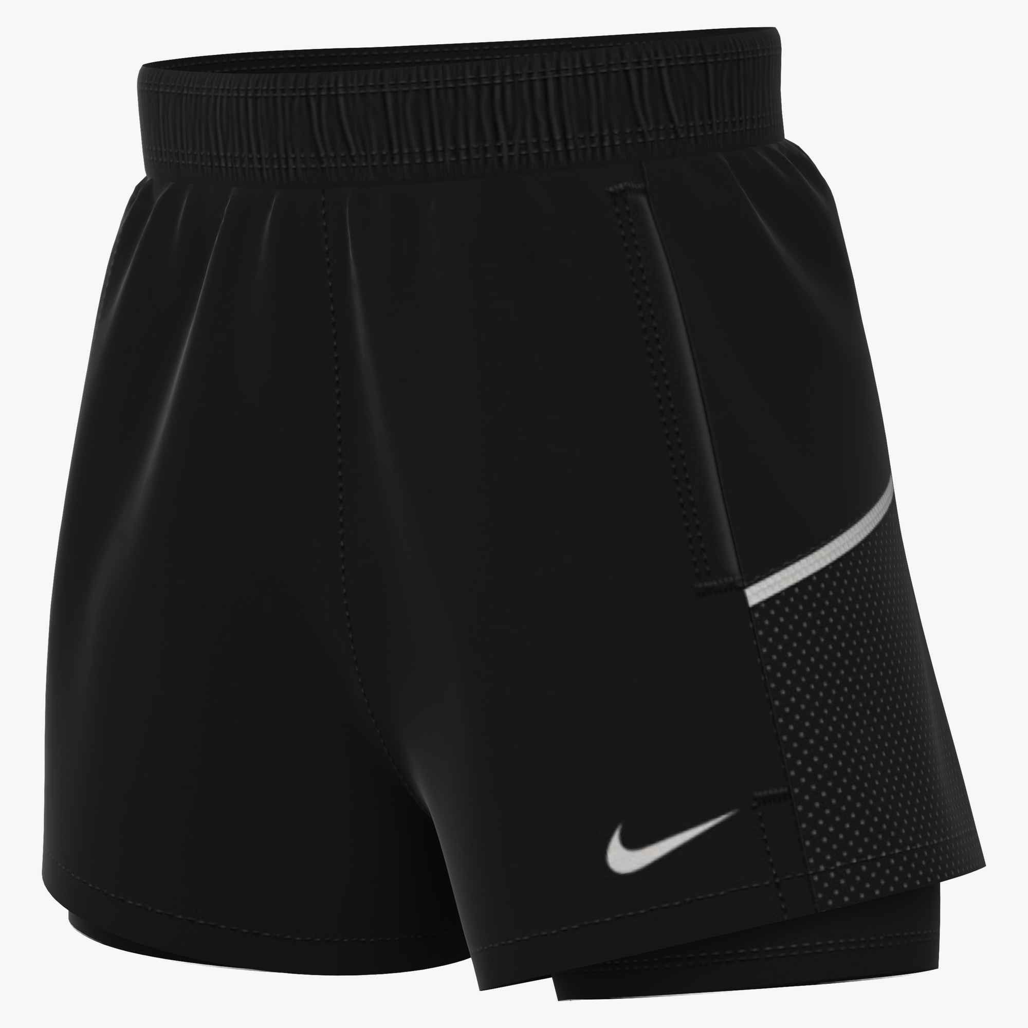 Nike Laufshorts M NK DF MILER 7IN 2IN1 SHORT für Laufen entwickelt, 2-in-1-Design, aus Polyester