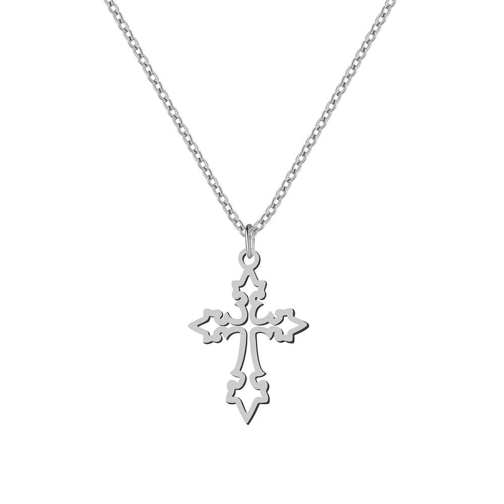Color Design Kette mit Anhänger Kreuz Anhänger SMK-ES-03 (Kreuzanhänger), a günstig online kaufen