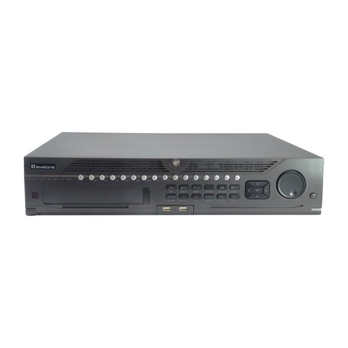 Levelone LEVEL ONE LevelOne Netzwerk-Videorekorder GEMINI 64-Kanal HDMI VGA Netzwerk-Adapter
