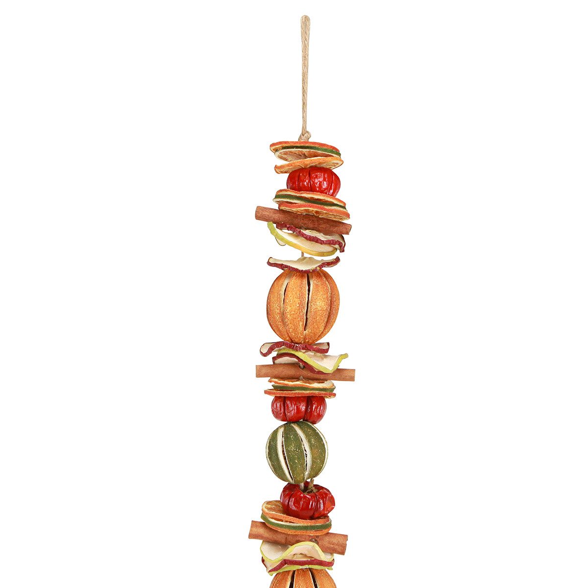 Trockenblume Deko-Girlande Herbst Zitrus Zimt 75cm günstig online kaufen
