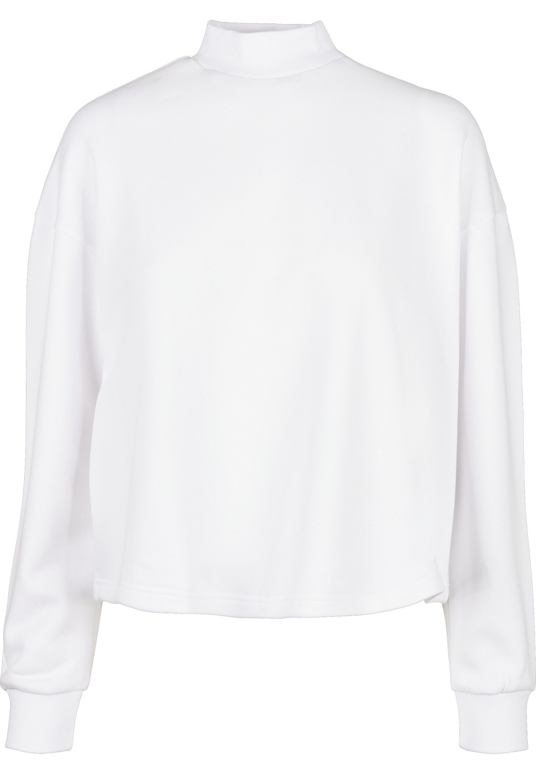 URBAN CLASSICS Sweatshirt Urban Classics Damen Ladies Oversized High Neck Crew (1-tlg)