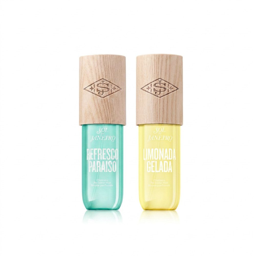 Sol de Janeiro Gesichts- und Körperspray Sol de Janeiro Refresco Paraiso Limonada Gelada Duft Duo, Zwei ergänzende Körpersprays in einem Duft Duo