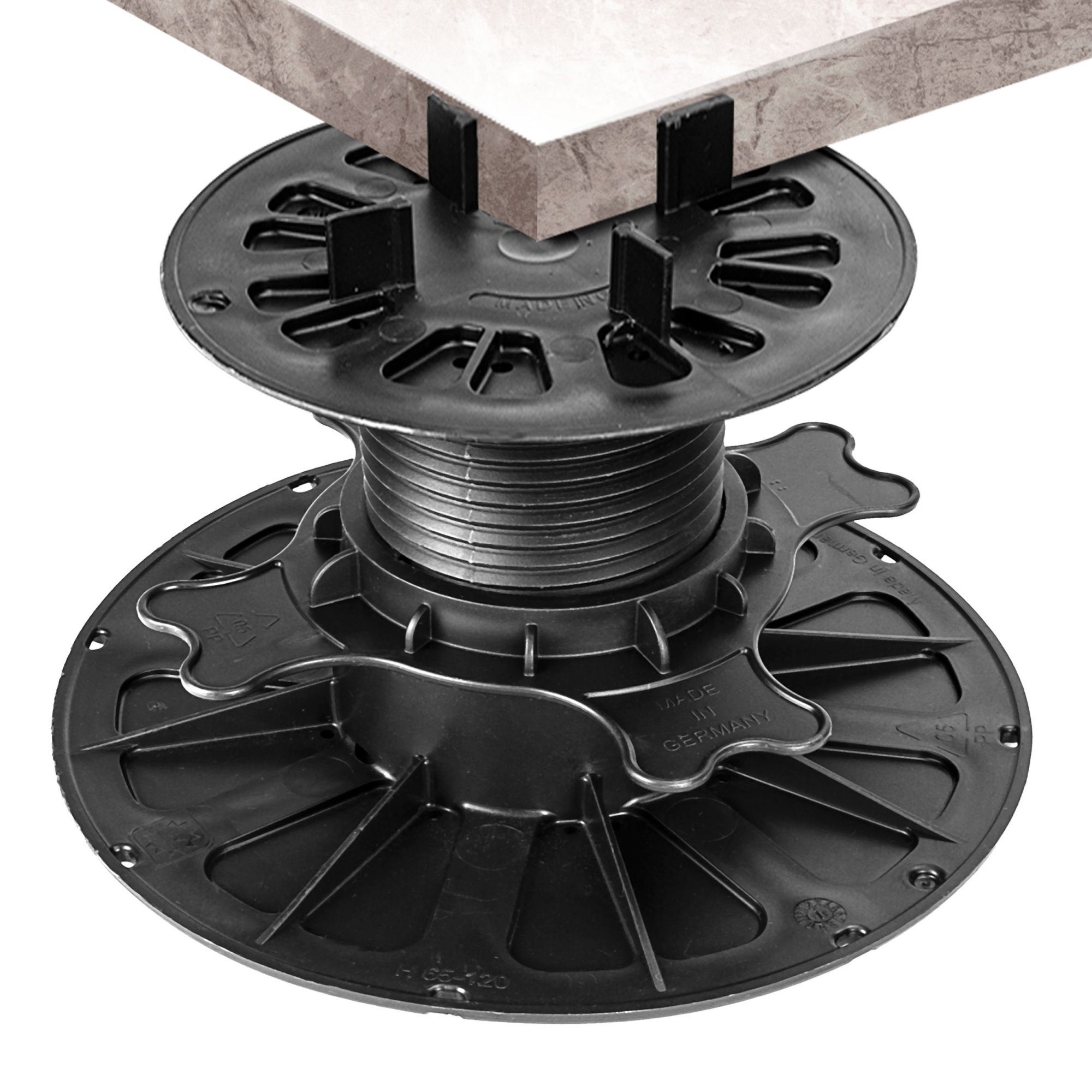Gartenwelt Riegelsberger Kunststoff-Fliesen Premium Stelzlager Platten günstig online kaufen