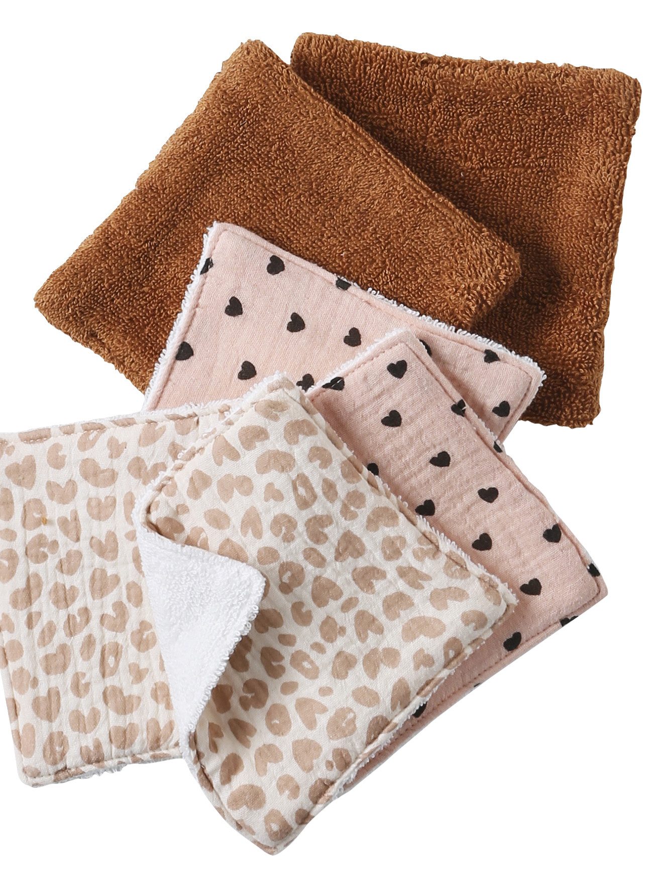 vertbaudet Waschlappen Baby-Feuchttücher, 6er-Pack