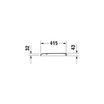 Duravit WC-Sitz DURAVIT Happy D.2 WC-Sitz Toiletten Sitz Absenkautomatik 358x430x43mm