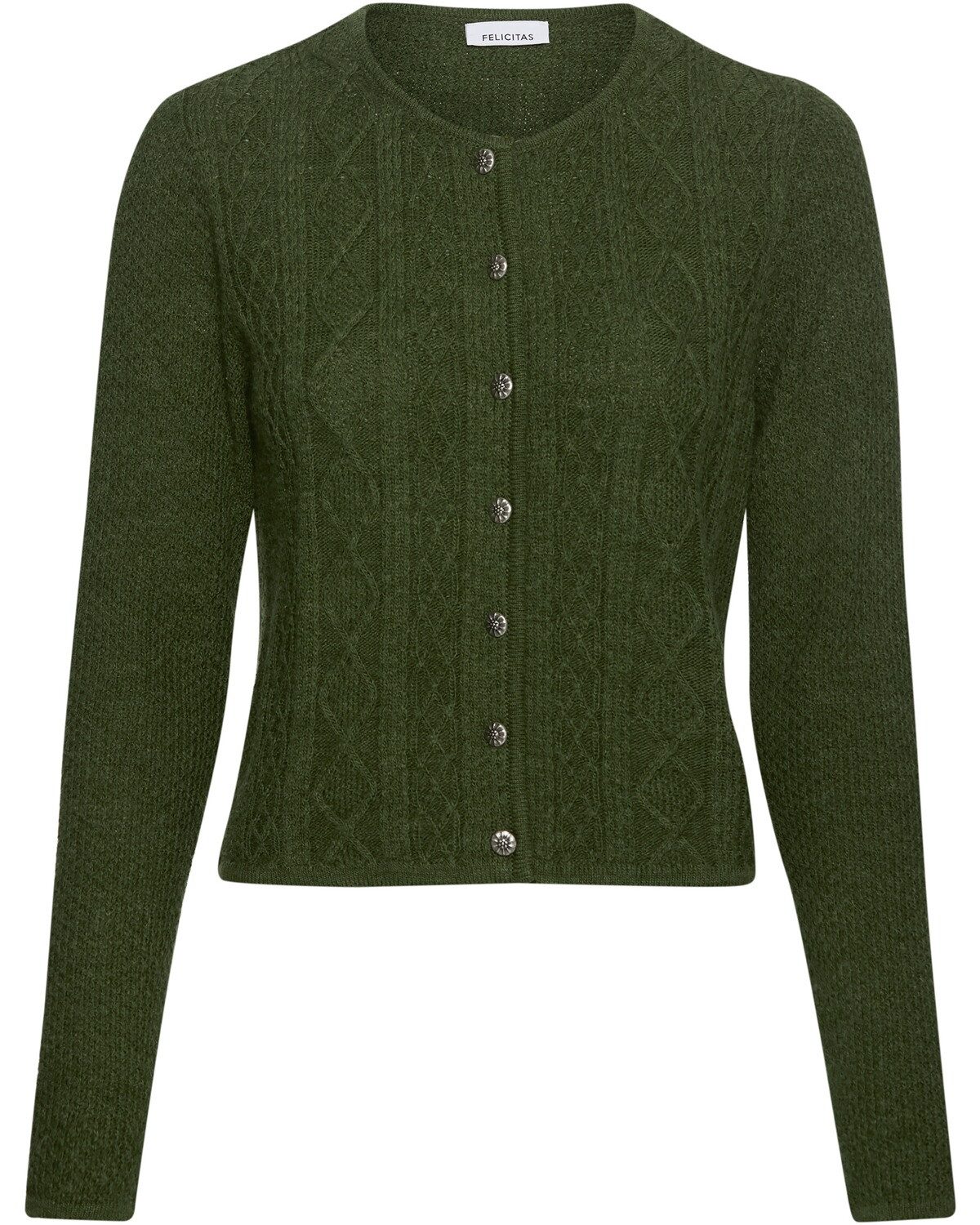 FELICITAS Strickjacke Dirndl-Strickjacke Gries günstig online kaufen