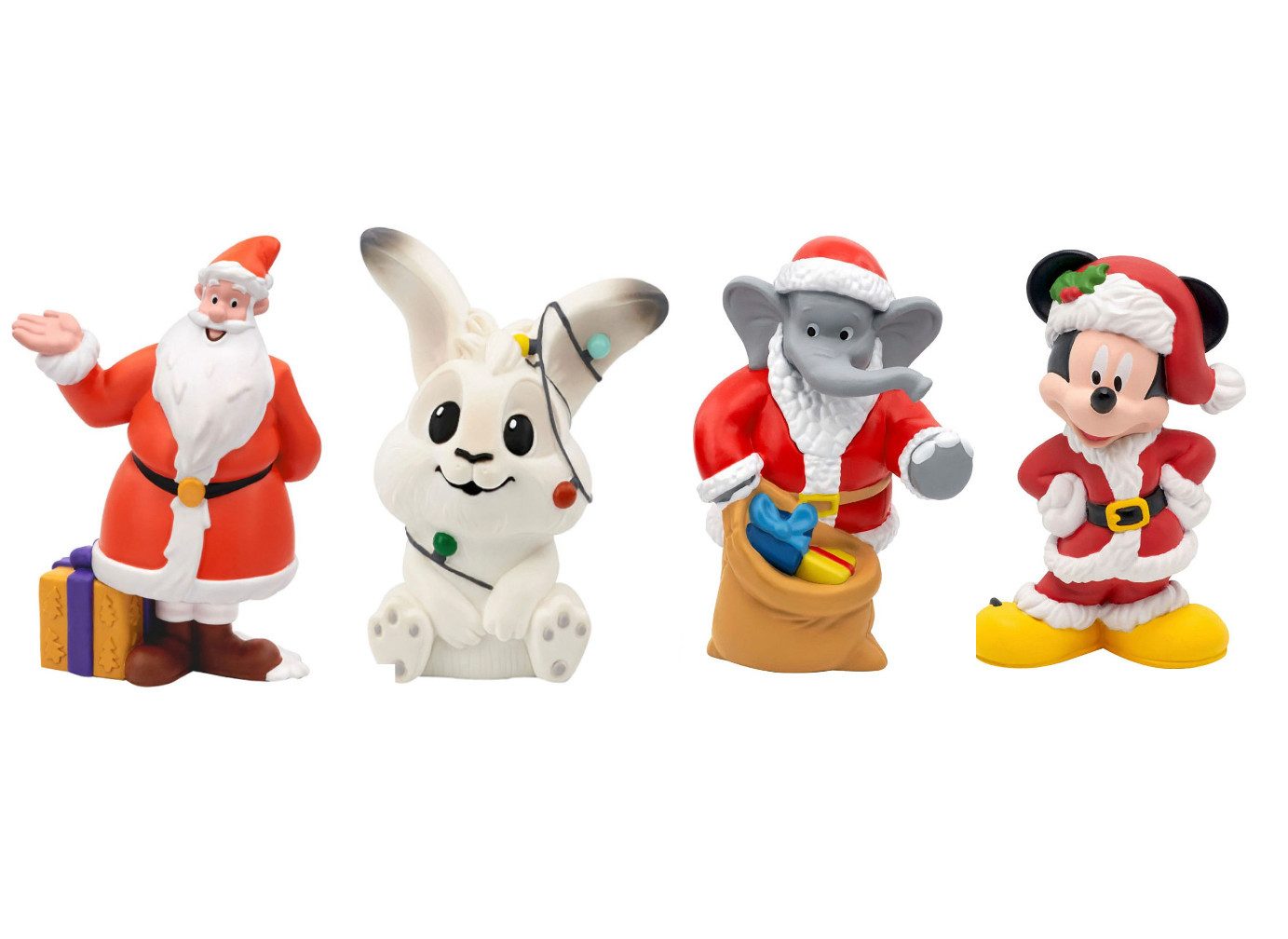 tonies Hörspielfigur Adventskalender 2025 4er Set, (4-St., inkl. Benjamin, Flöckchen, Mickey & Weihnachtsmann Co. KG)
