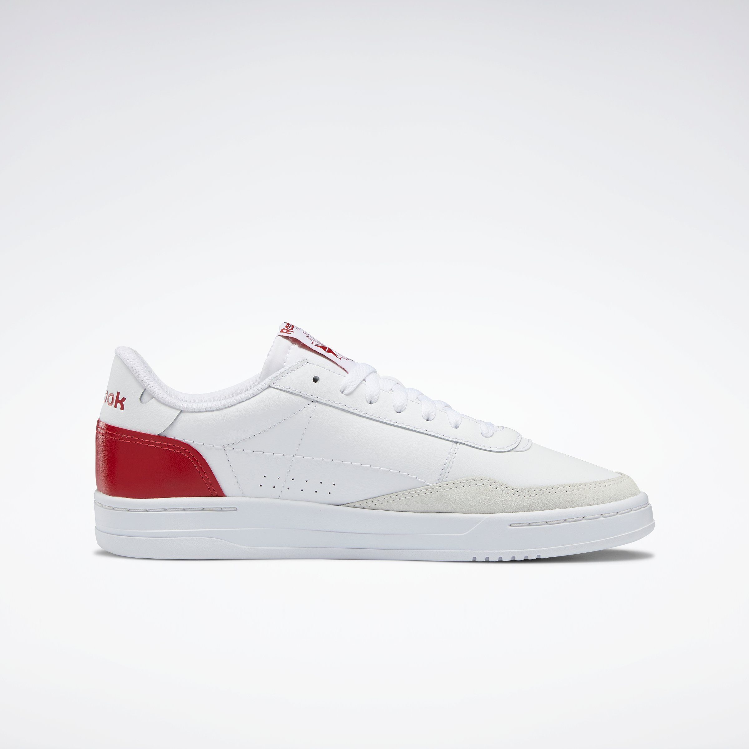 Reebok Classic Sneaker COURT PEAK weiß-rot