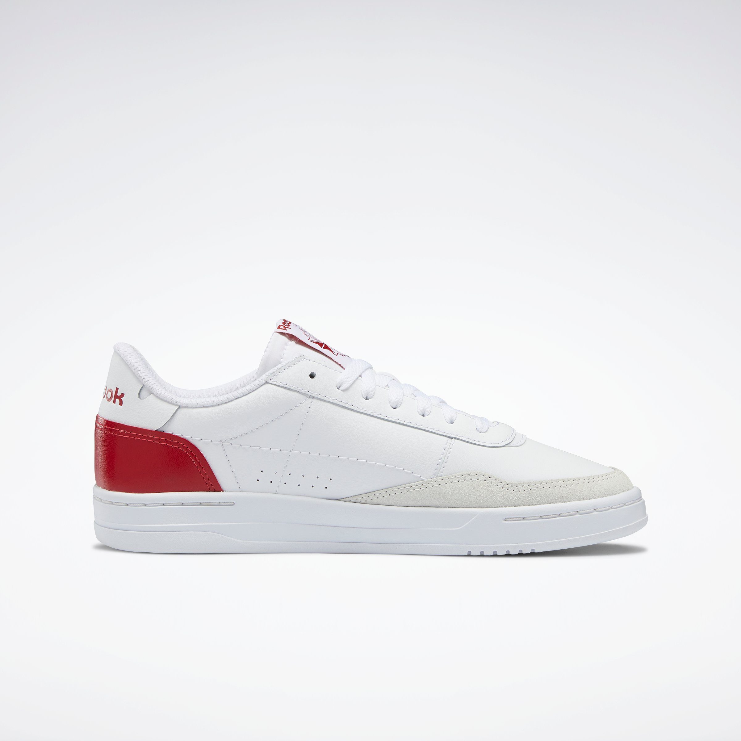 Reebok Sneaker PEAK weiß-rot COURT Classic