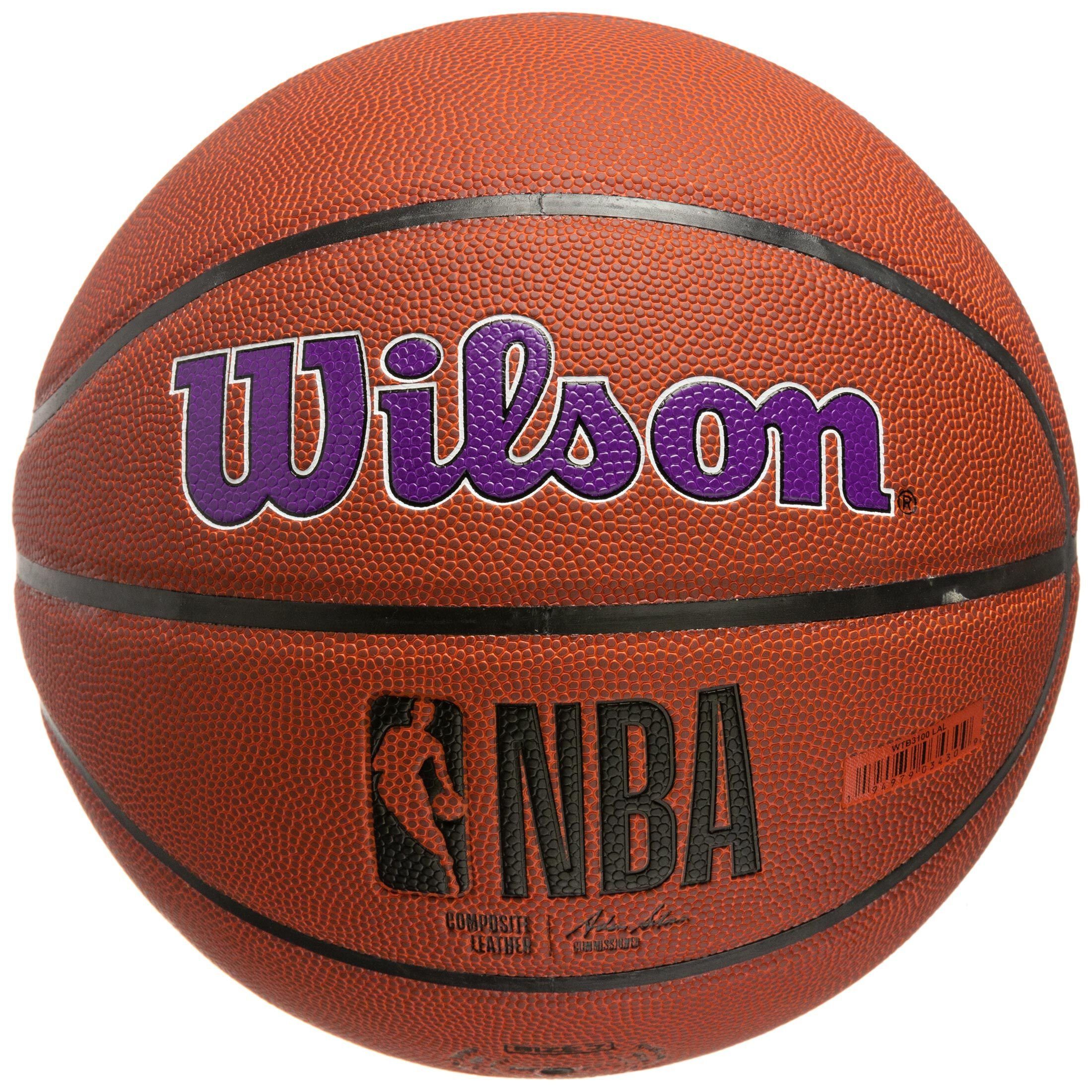 Wilson Basketball NBA Team Composite Los Angeles Lakers Basketball