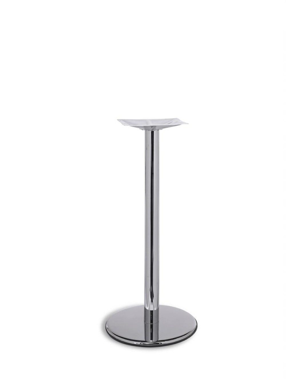 Xlmoebel Tischbein Stilvolle silberne Metall-Tischbeine für Esszimmer und Bar, Made in Europa