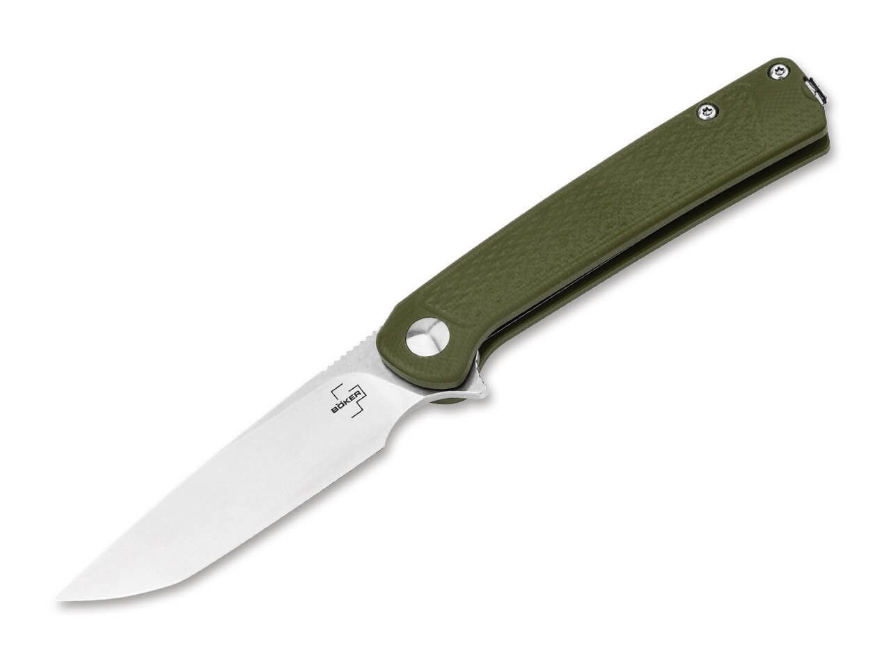 Böker Plus Taschenmesser Böker Plus Fire Ant Green, Einhandmesser, Slipjoint, (1 St), Slipjoint, darf geführt werden