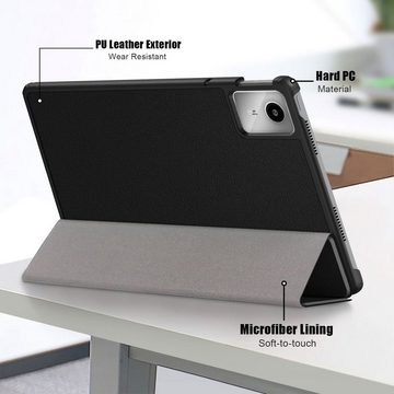 Wigento Tablet-Hülle Für Lenovo Tab M11 Tablet 3folt Wake UP Smart Cover Tasche Schutz Case