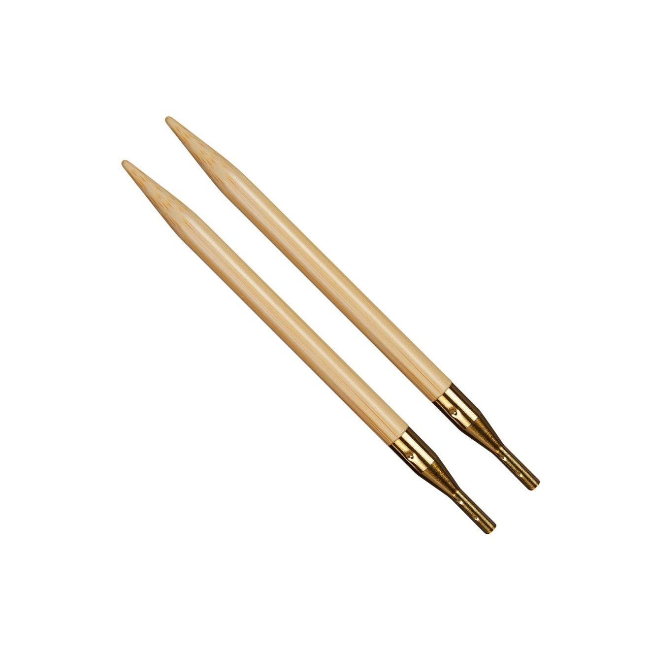 Stricknadeln addi-click Bamboo 5,50 mm 12,5 cm 1 Paar