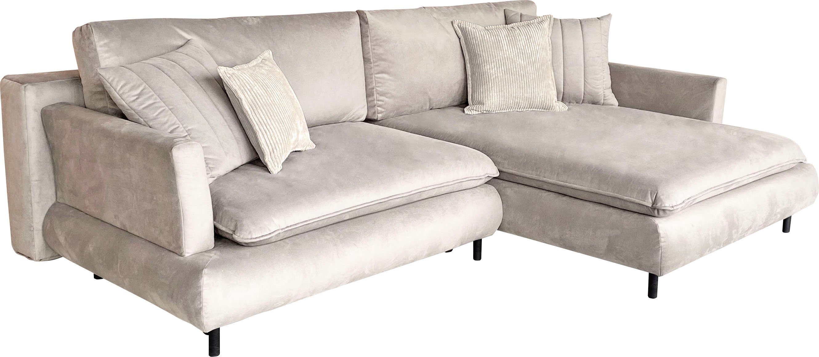 COLLECTION AB Ecksofa Nelson, und beige Bettkasten mit Bettfunktion