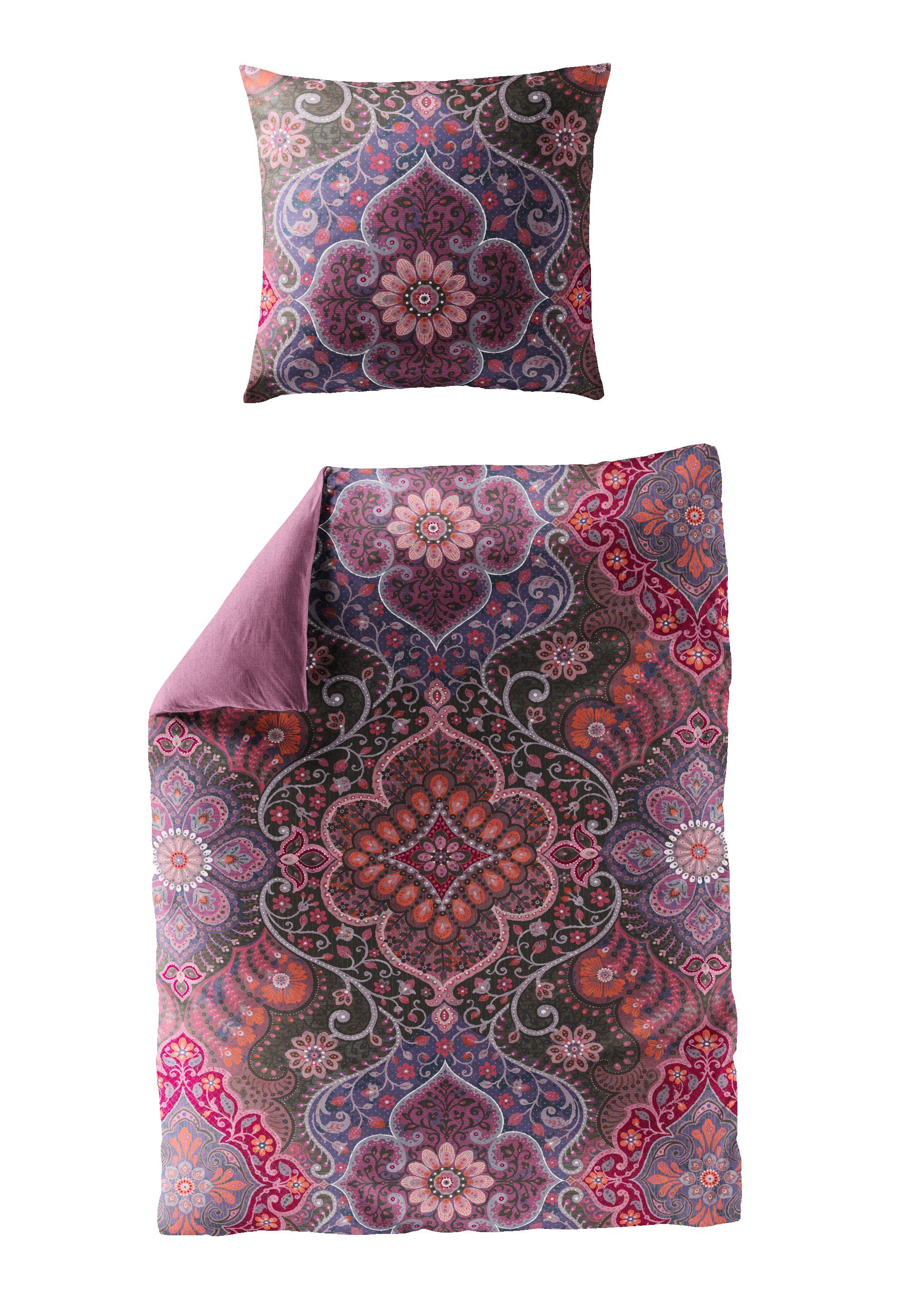 Traumschloss Bettwäsche Mako-Baumwolle, Mako-Satin, 2 teilig, Ornamente, be günstig online kaufen