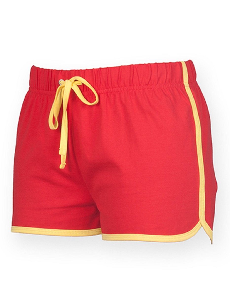 SF Women Shorts Damen Retro Shorts - kurze Hose - elastischer Bund (1-tlg) günstig online kaufen