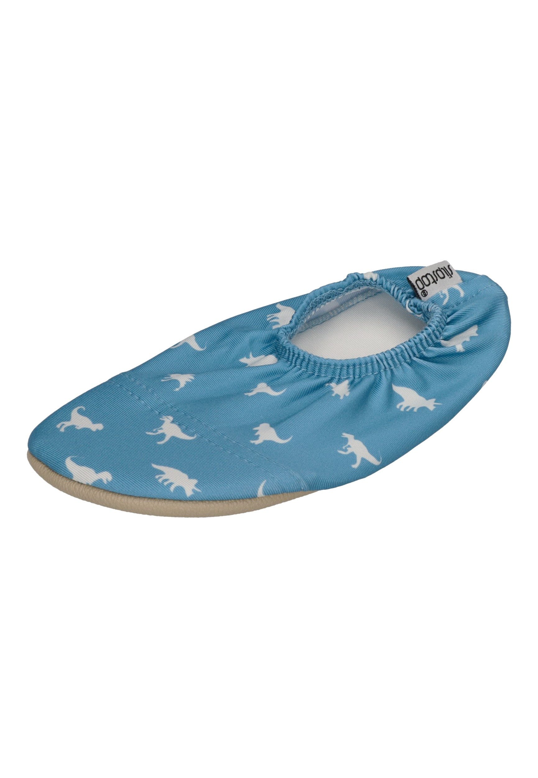 Slipstop DINO PETROL Badeschuh Blau