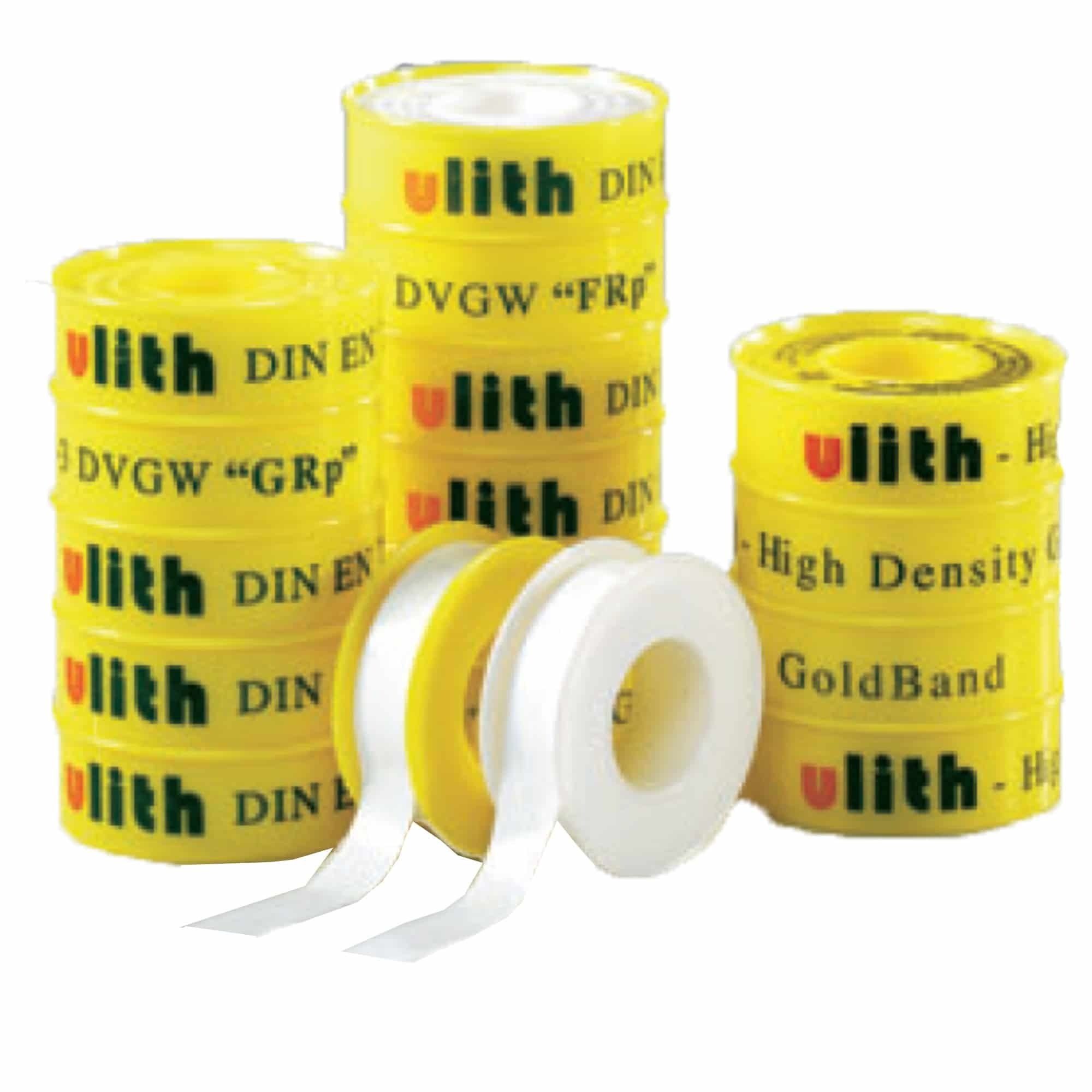 Ulith Klebeband WBV PTFE - Gewindedichtband DIN - DVGW geprüft