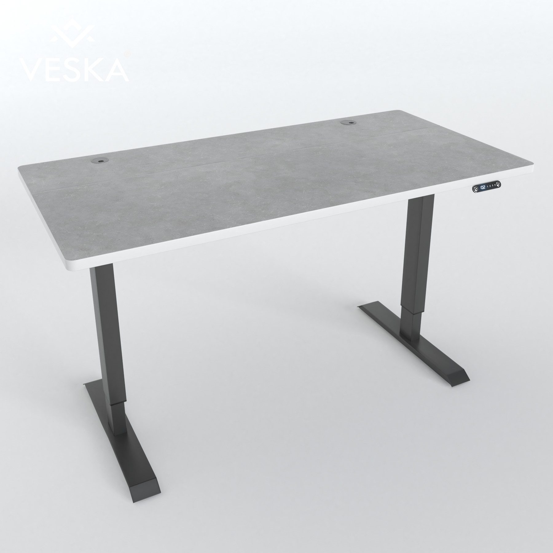 VESKA Schreibtisch Höhenverstellbar 140 x 70 günstig online kaufen