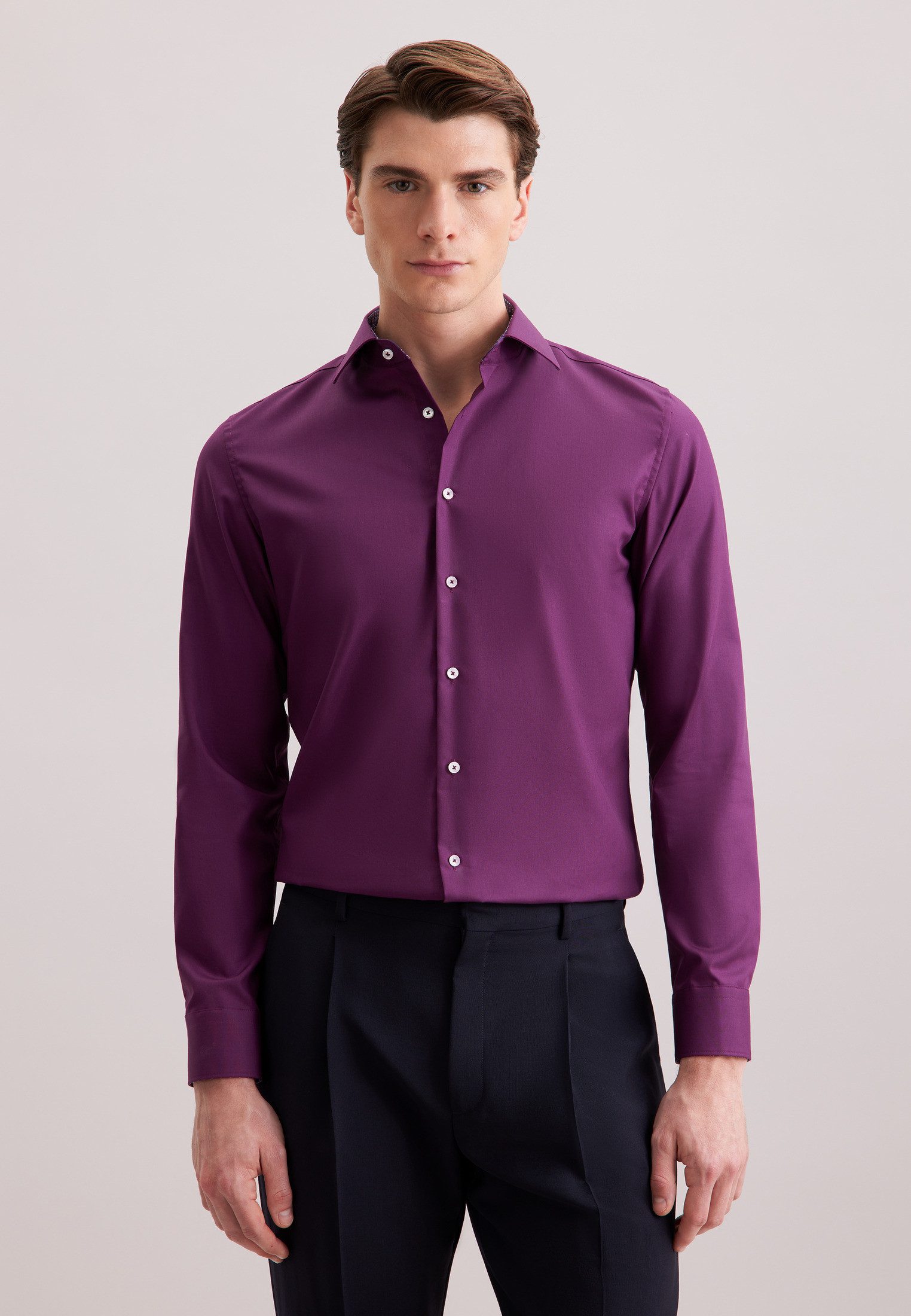 seidensticker Businesshemd Schwarze Rose Slim 1/1 günstig online kaufen