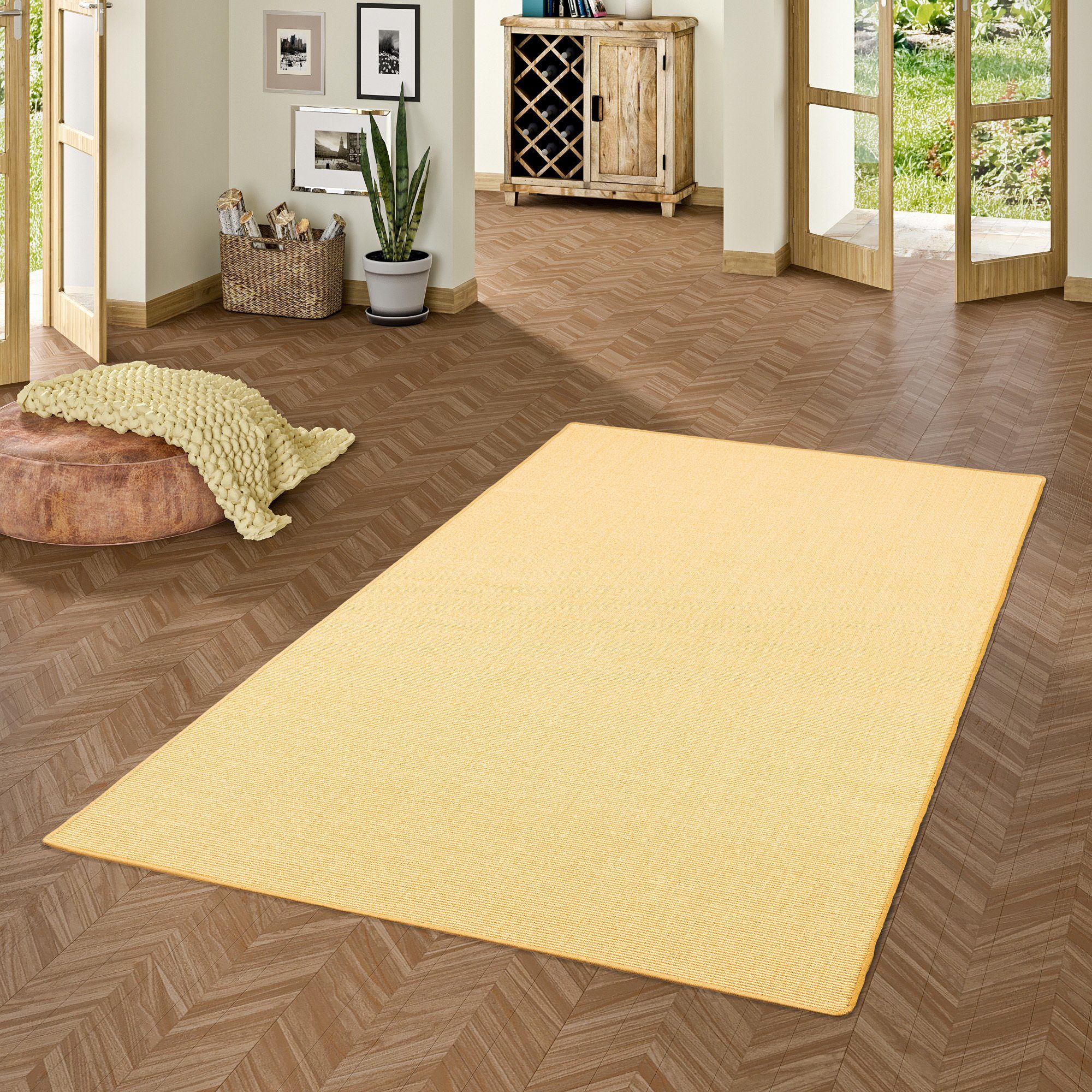 Snapstyle Sisalteppich Sisal Natur Teppich Klassisch, günstig online kaufen