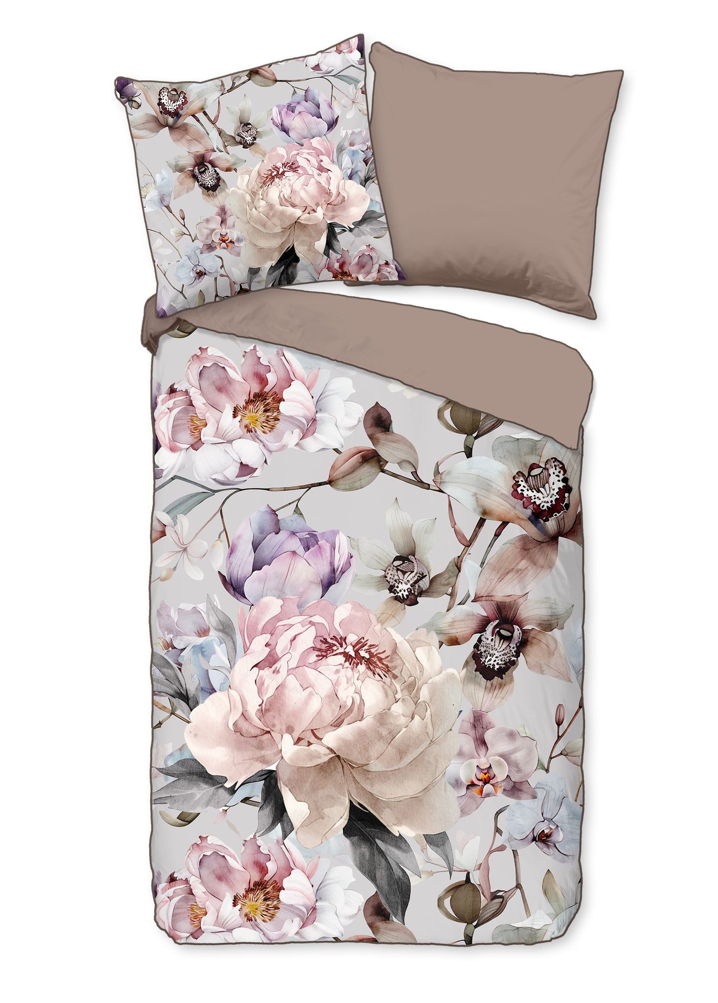 JACK Bettwäsche 135x200cm Botanical Dreams, Satin, günstig online kaufen