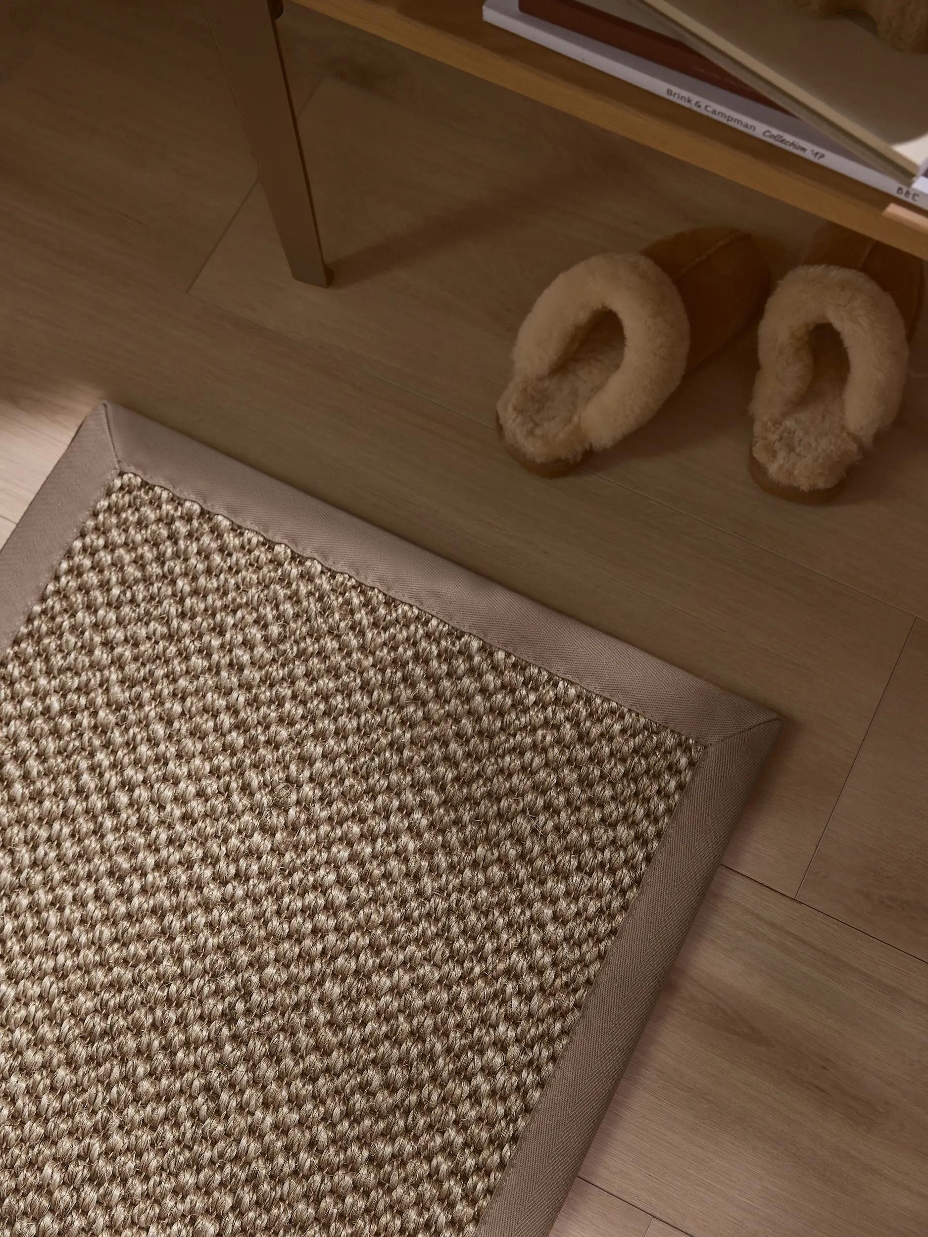 benuta Fußmatte Greta, rechteckig, Höhe: 5 mm, 100% Sisal Naturfaser, Teppich Wohnzimmer, Esszimmer, Schlafzimmer – Bild 3 von 5