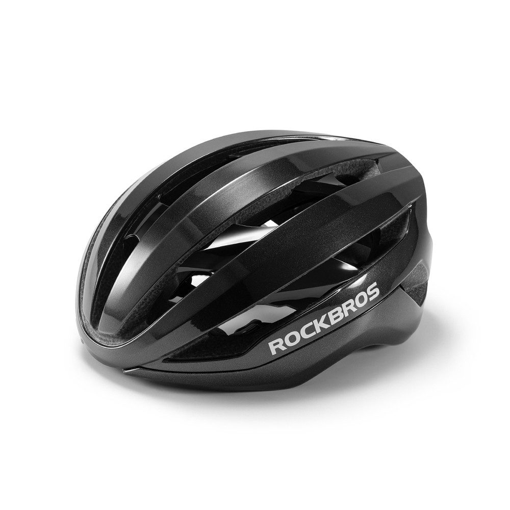 ROCKBROS Fahrradhelm Rennradhelm Radhelm Sporthelm (Spar-Set, 1-tlg., 58-62 cm belüftet), Magnetverschluss, Brillenhalterung, antibakterielles Futter