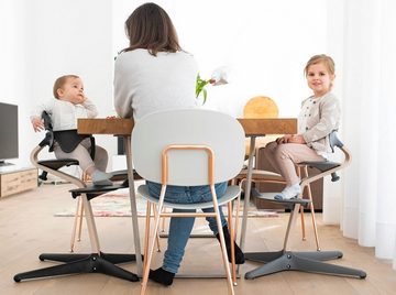 Stokke Hochstuhl Nomi® Hochstuhl, der zu aktivem Sitzen inspiriert, Geeignet für Babys bis Erwachsene bis zu 150 kg