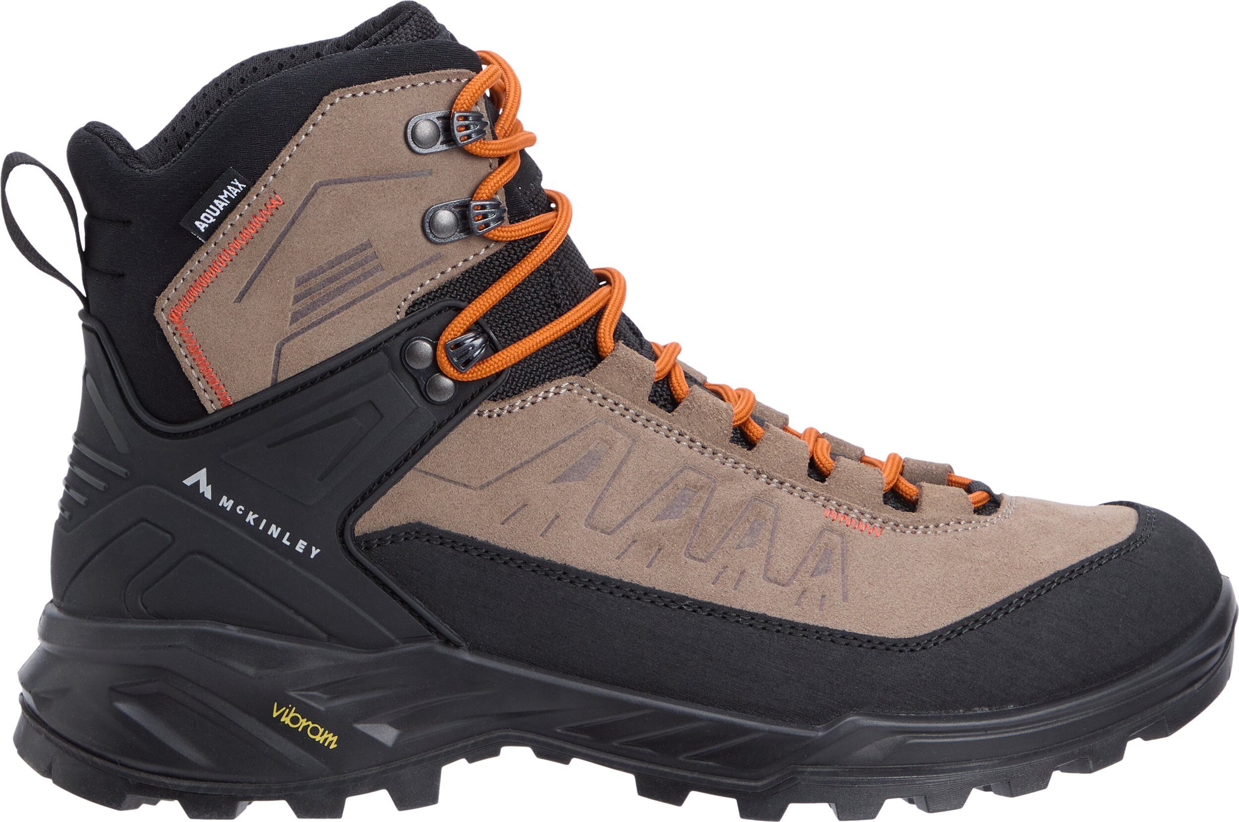 McKINLEY He.-Wander-Stiefel Kenai MID AQX M BROWN SMOKE/BLACK NI Wanderschuh