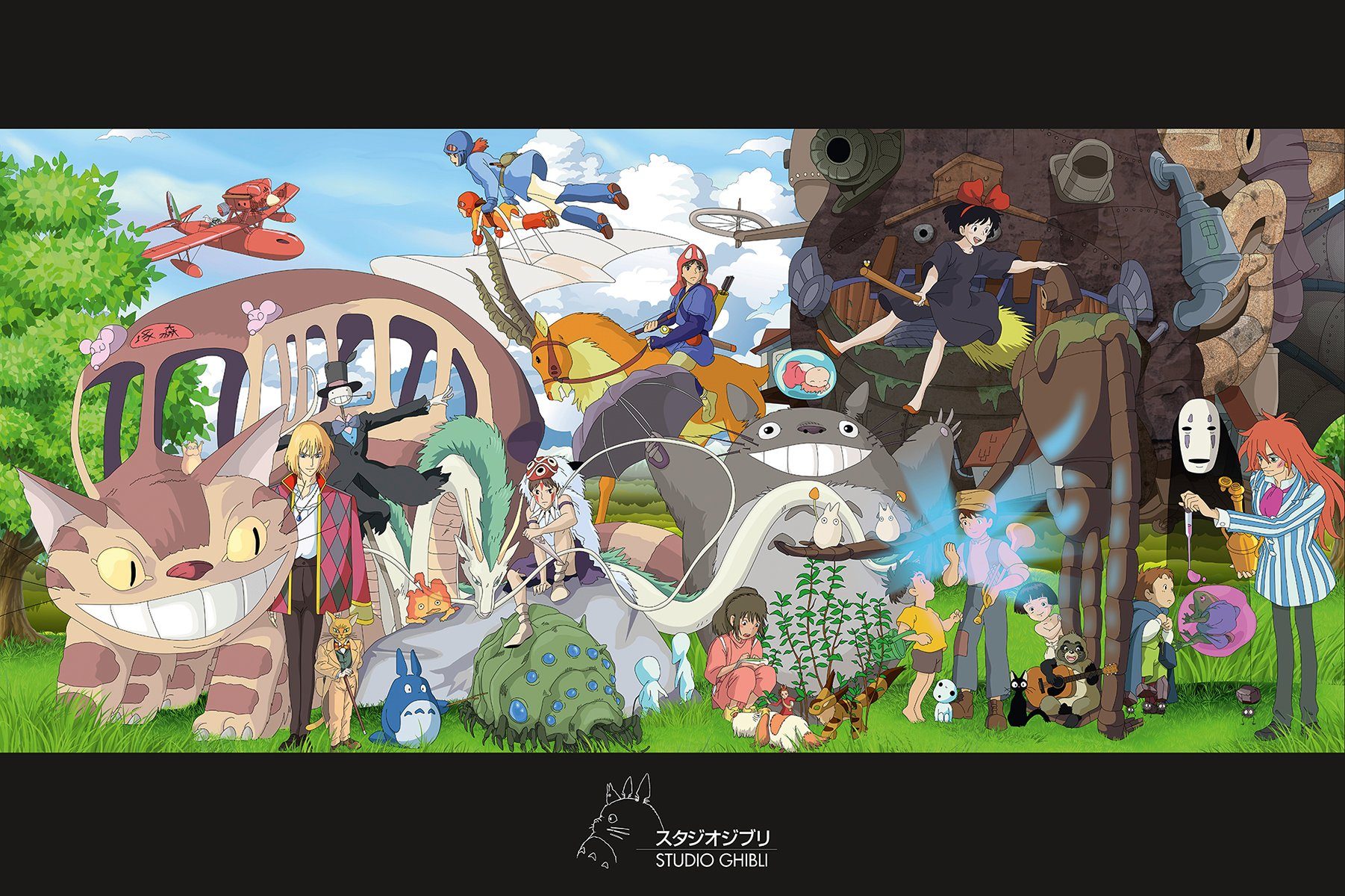 Close Up Poster Studio Ghibli Poster Collage 91,5 x 61 cm günstig online kaufen