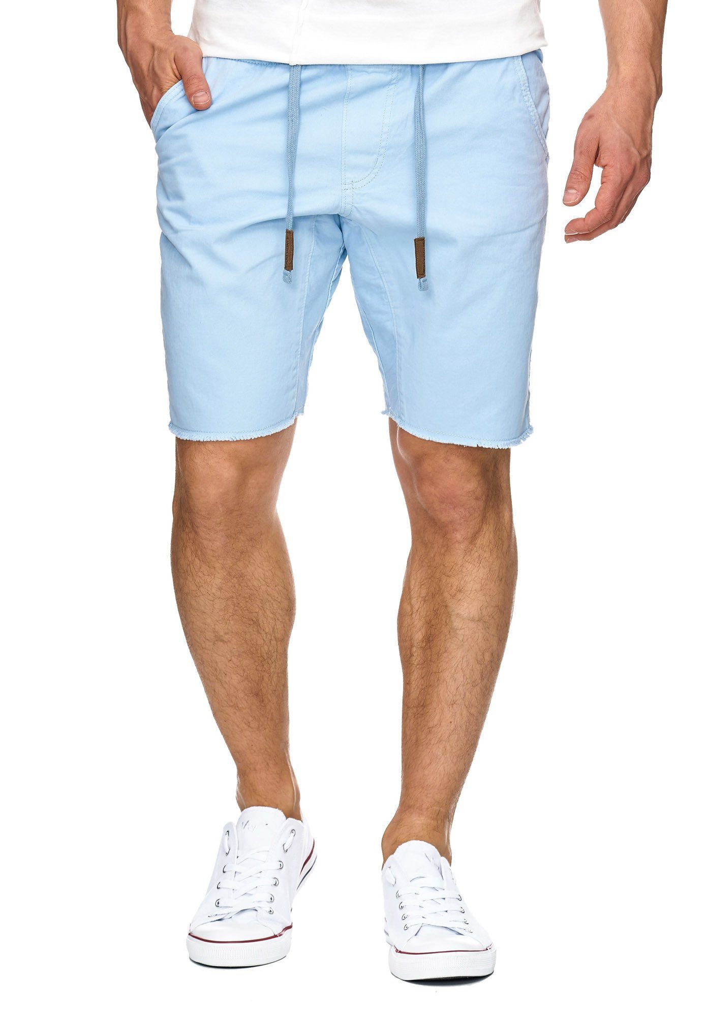 Sky Chinoshorts Blue Carver Indicode