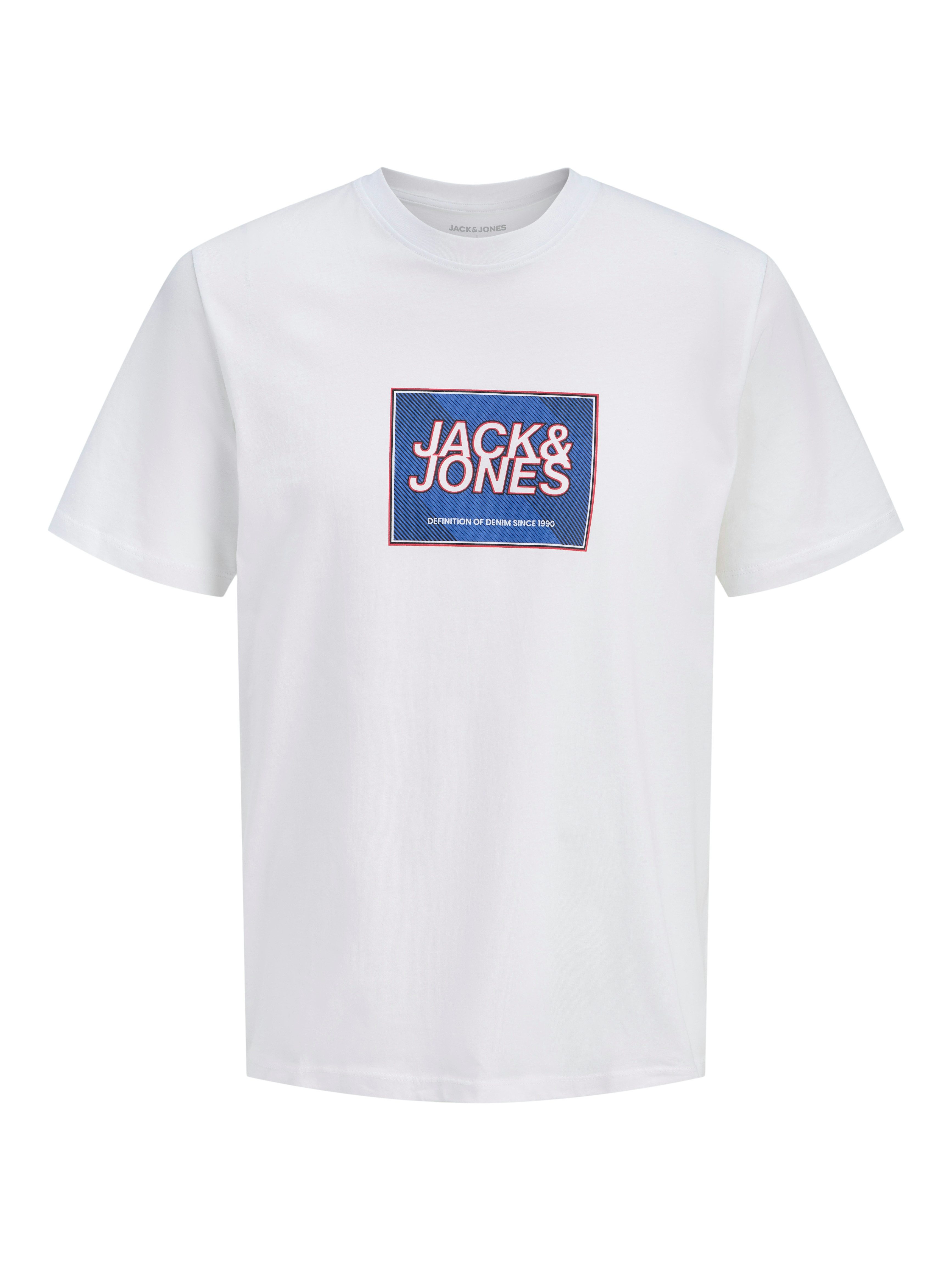 Jack & Jones Rundhalsshirt JJRAIN TEE SS CREW NECK