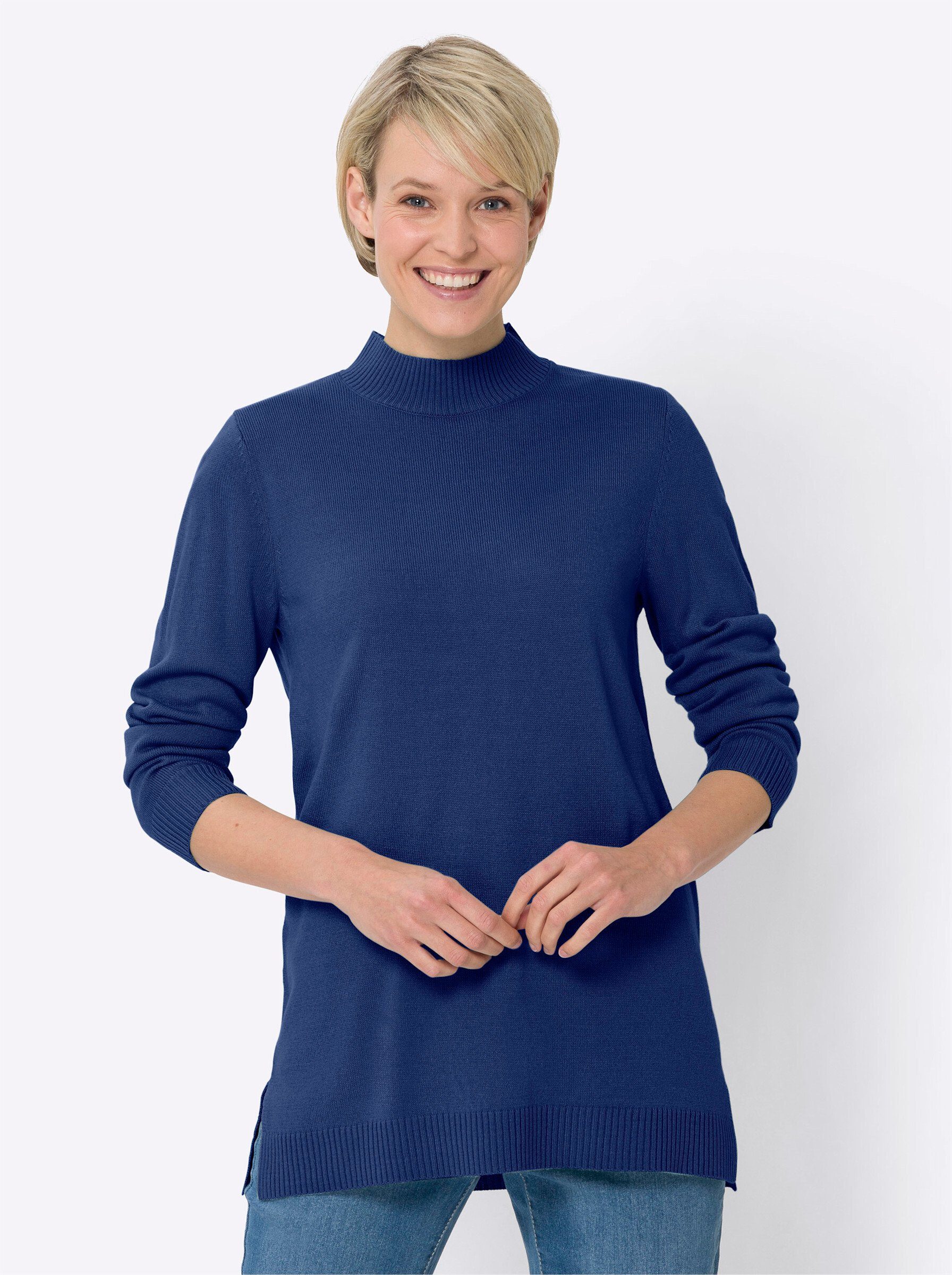 Strickpullover Longpullover