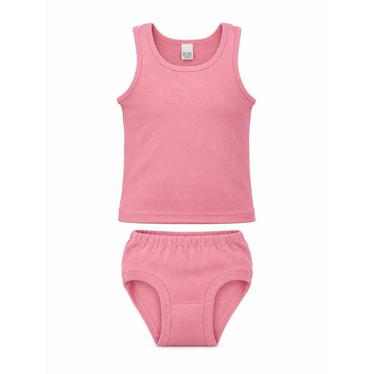EloModa Unterhemd Kinder Unterwäsche-Set 4-teilig, 100 % Baumwolle, Unterhemd & Slip (4-St) 2 Kinder-Unterwäsche-Sets aus 100 % Baumwolle – Jungen/Mädchen – Bild 3 von 4