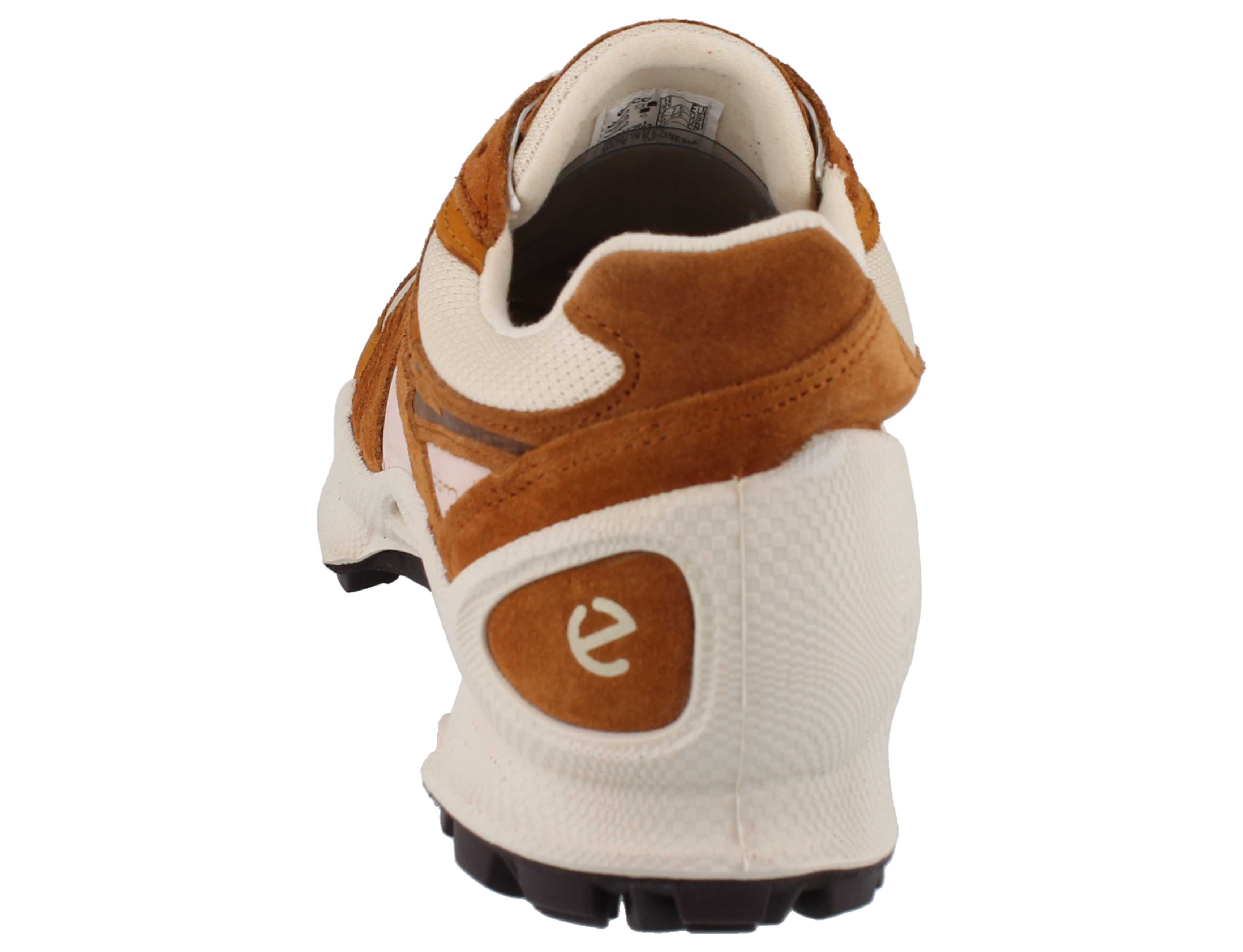 Ecco ECCO Biom C-Trail Retro Damen Schnürschuhe beige honey Leder - Größe: Schnürschuh Wechselfußbett