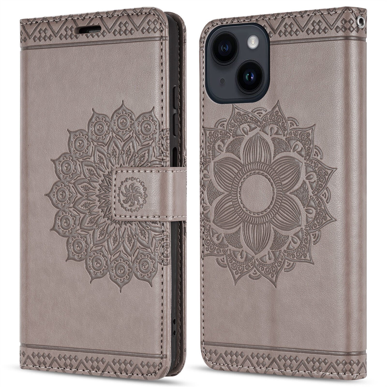 betterfon Handyhülle Handytasche für Apple iPhone 14 Klapphülle Flip Case, Wallet Case mit Kartenfächern Magnetverschluss und weicher Innenhülle – Bild 3 von 5