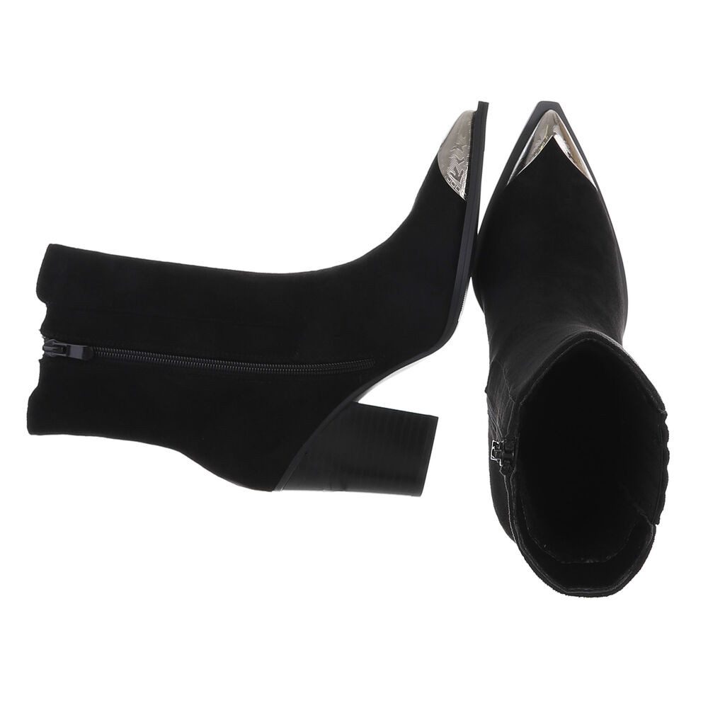 Ital-Design Stilvolle Stiefeletten mit Spitzkappe für Damen Westernstiefele günstig online kaufen