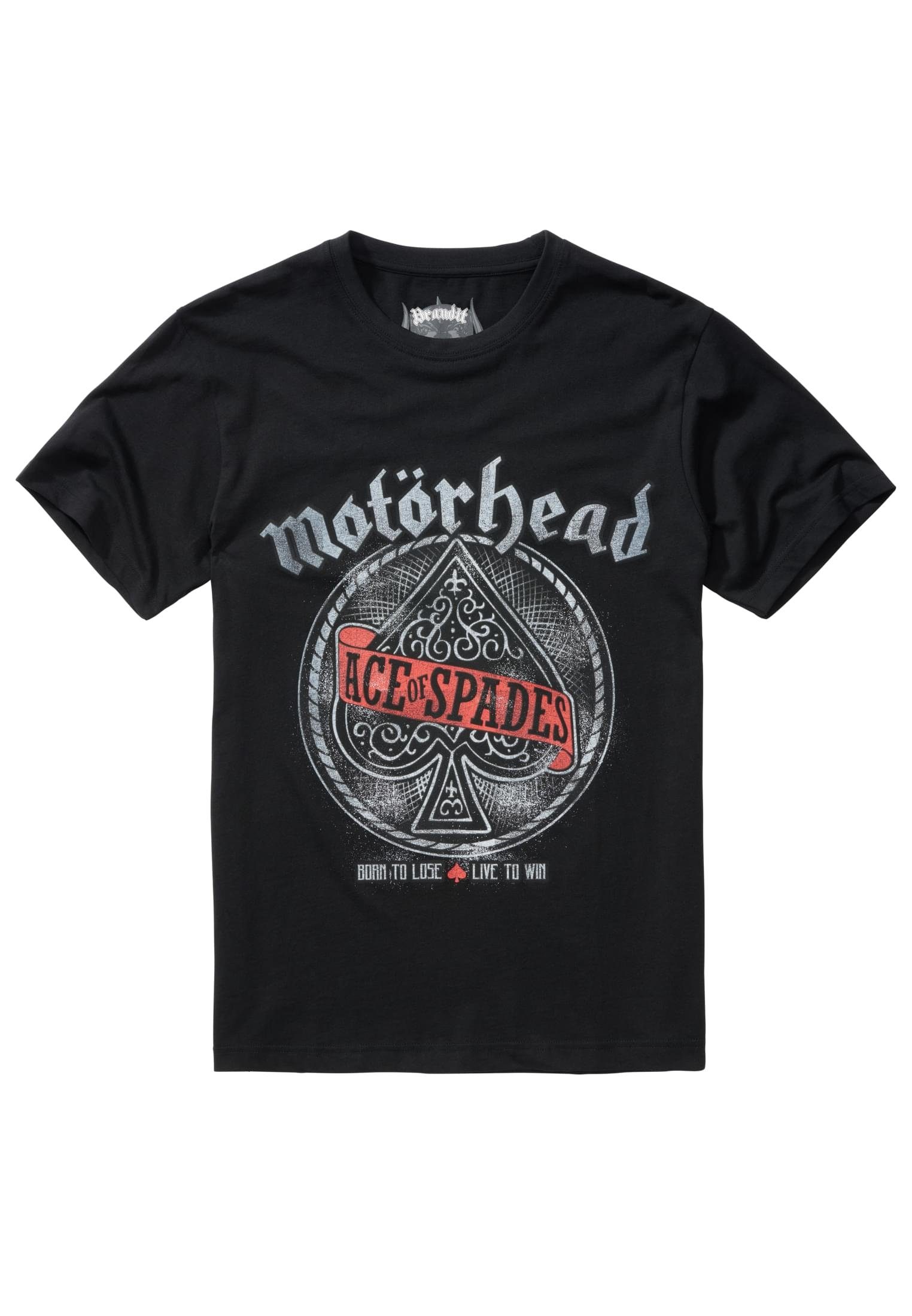 Brandit Kurzarmshirt Brandit Herren Motörhead Ace of Spade T-Shirt (1-tlg)