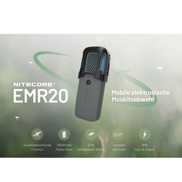 Nitecore LED Taschenlampe EMR20 - Mückenabwehr mit integriertem Akku
