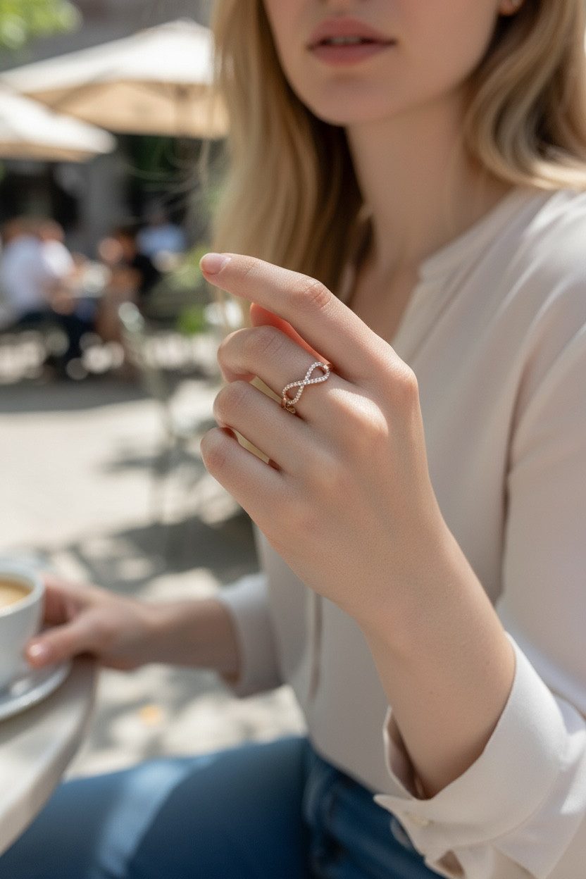 Karisma Fingerring Karisma Damen Roségold Sterling günstig online kaufen