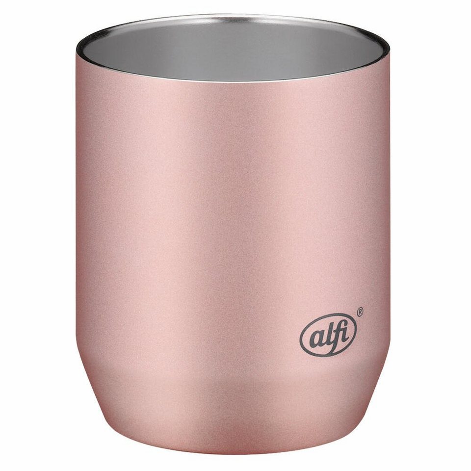 Alfi Thermobecher City Drinking Cup Vintage Rose Matt, 280 ml, Edelstahl,  Aus hochwertigem Edelstahl