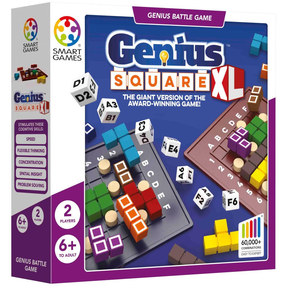 Smart Games Spiel Genius Square XXL