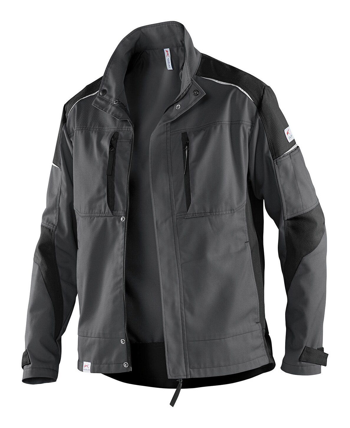 Kübler Arbeitsjacke Jacke Activiq Größe XL, anthrazit/schwarz