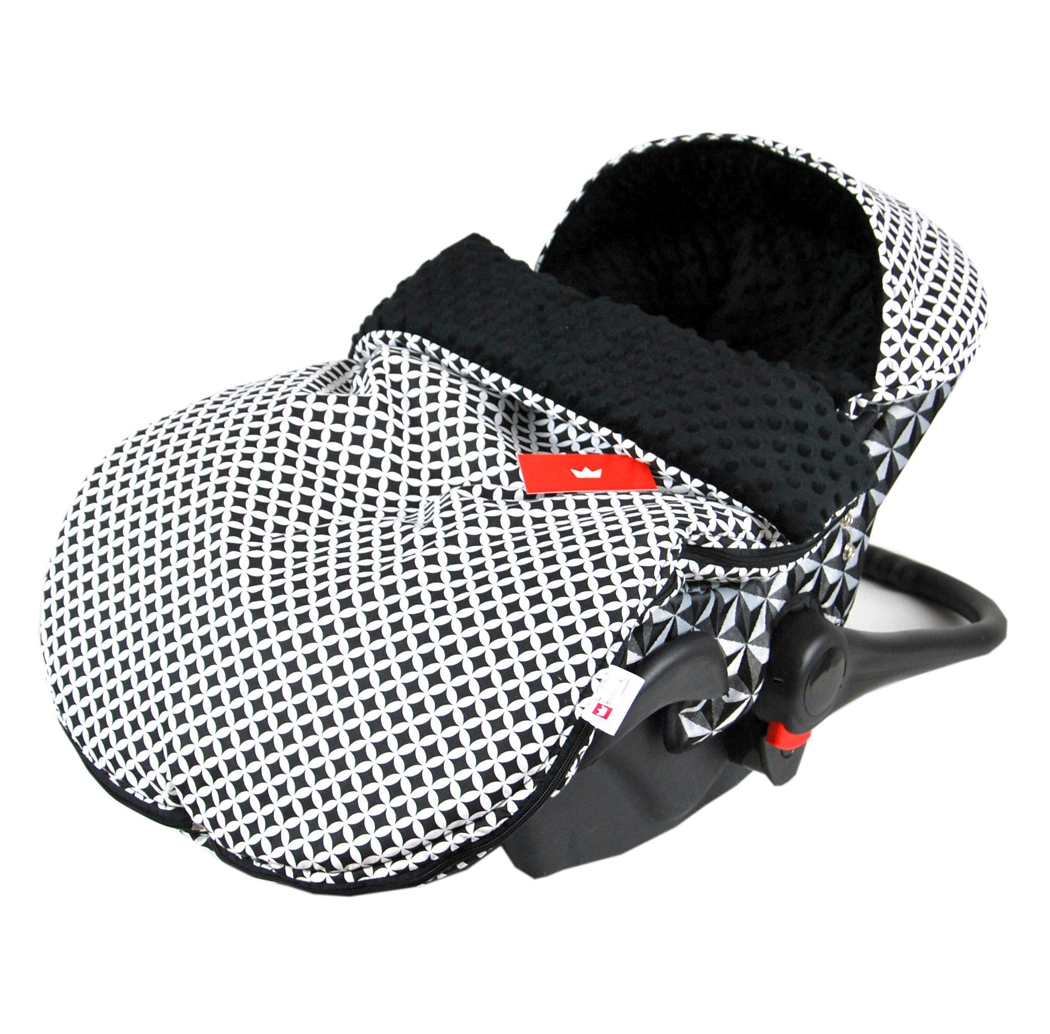 Fußsack Sommerfußsack 90cm für Babyschale, Kinderwagen & Buggy Frühling Herbst