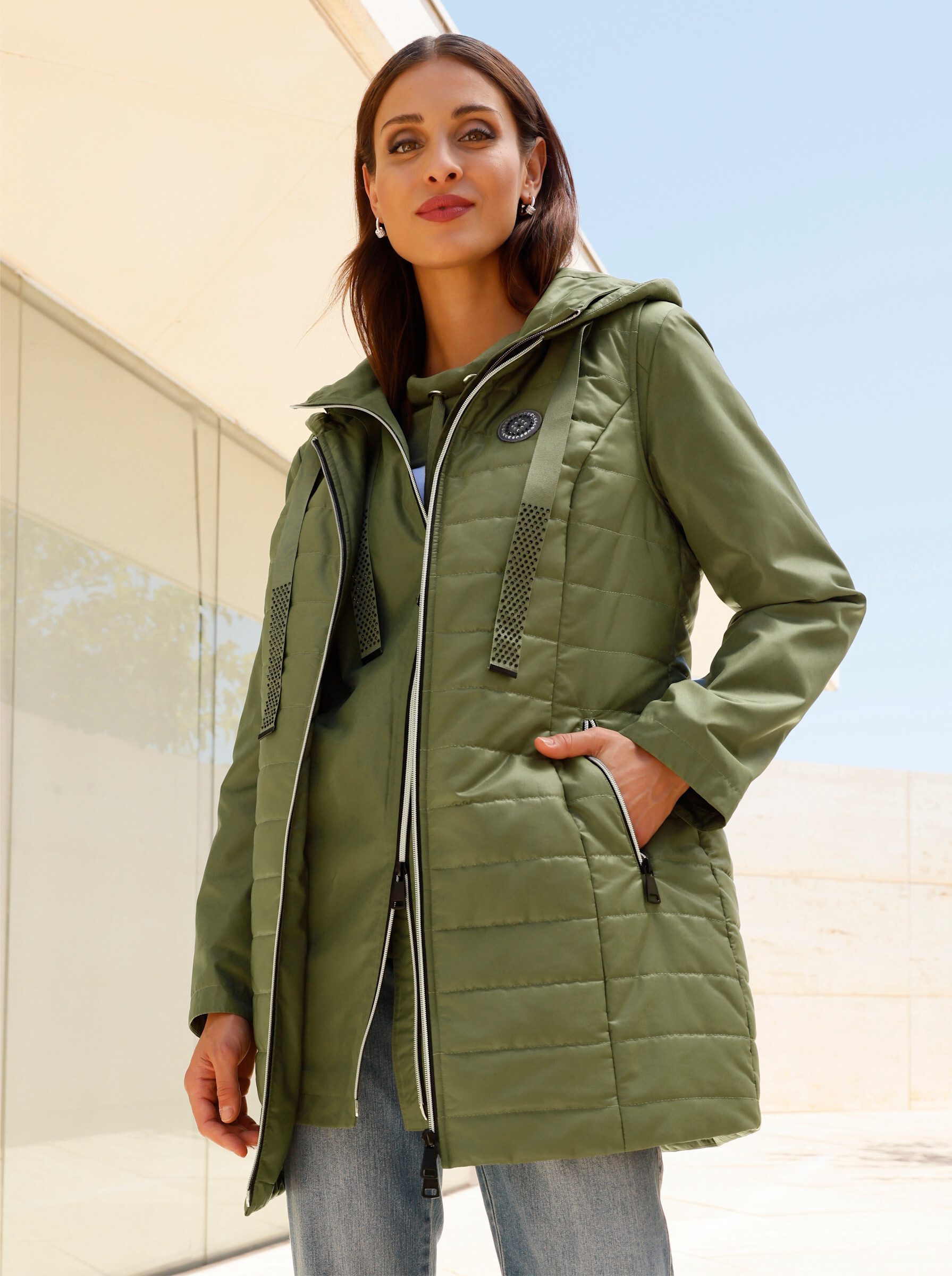 Allwetterjacke Outdoorjacke Langarm