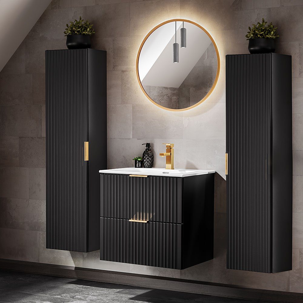 Badmöbel-Set ADELAIDE-56-BLACK