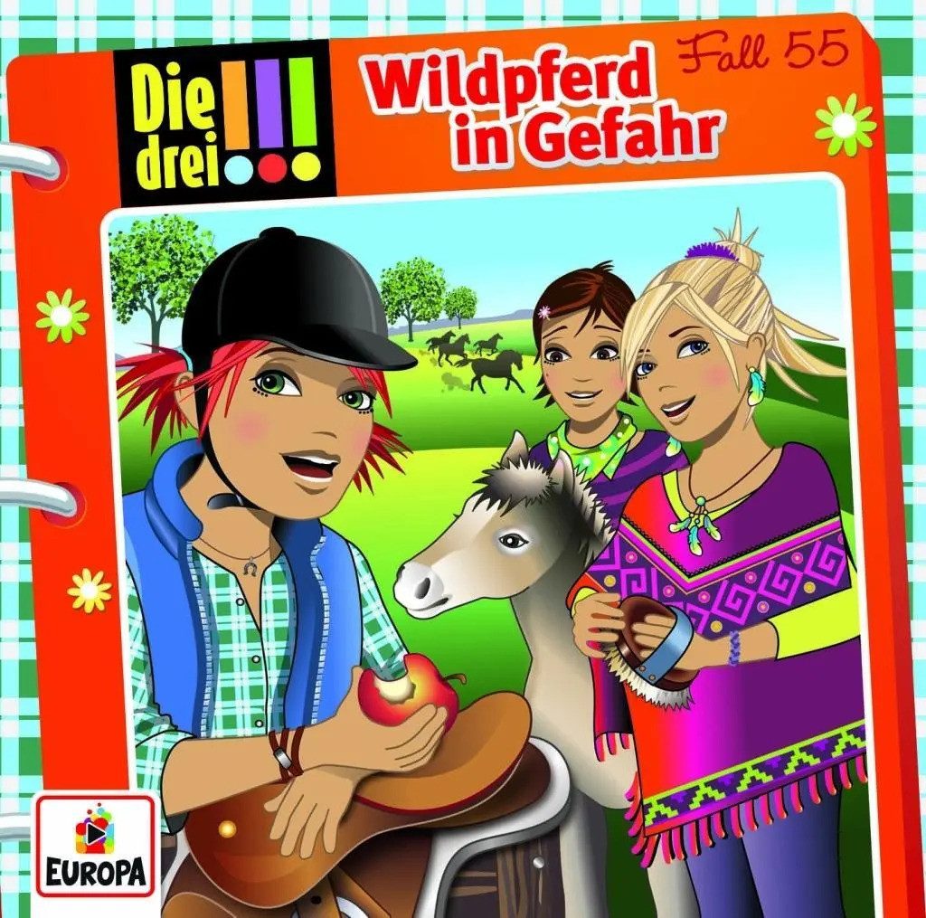 Hörspiel Die drei !!! 55: Wildpferd in Gefahr