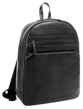 bugatti Laptoprucksack CORSO, echt Leder